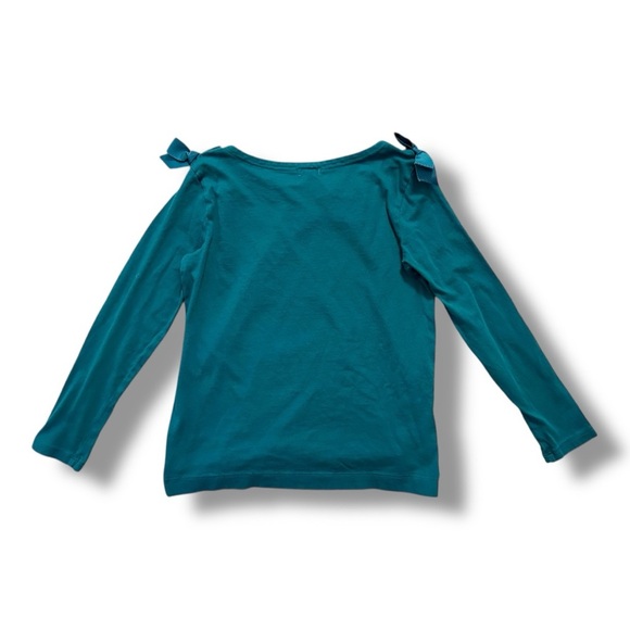 Crewcuts | Long Sleeve Shoulder Bow T-Shirt (10) - Picture 3 of 5